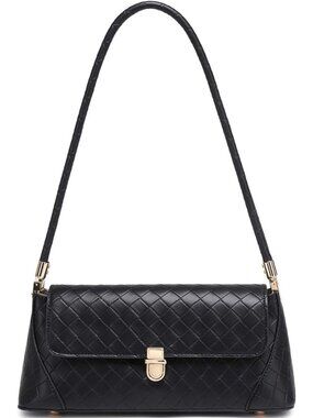 Women's 1 Black Vintage Handbag Retro Classic Small Purse Hobo Shoulder Bags